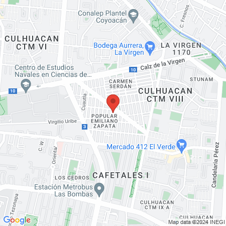 José Luis Linares Altamirano Médico General Coyoacán map
