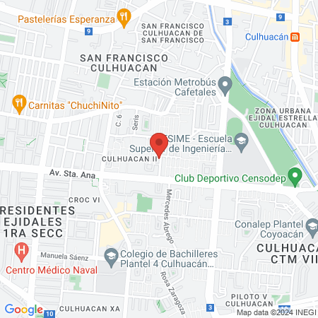 Clínica Dental Dr Luis Antonio Canseco Moreno map
