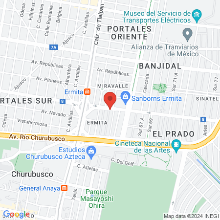 Gimnasio sportec map