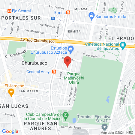 Consultorio Coronel map