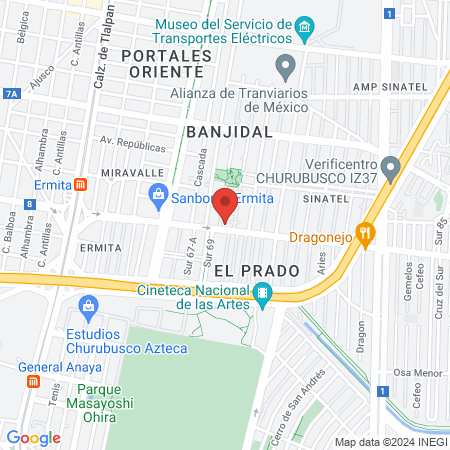 Venta de Gelipet dentro de Vet "Argos" map