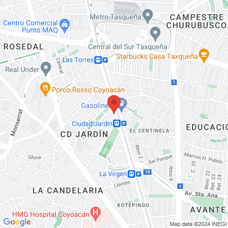 CEPOVA Centro de Estudios de Posgrado En Ortodoncia Valle de Anahuac map