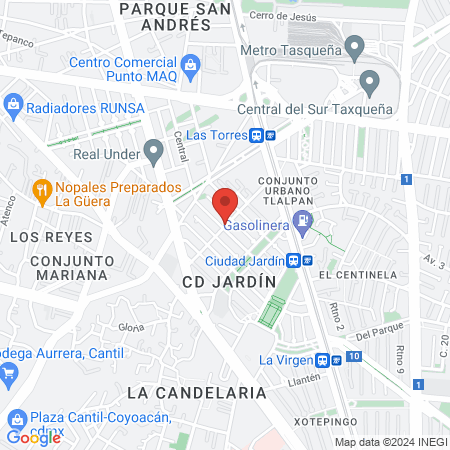 Odontología Dra. Alejandra Meza map