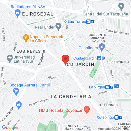 Mexico Implant Dentistry map