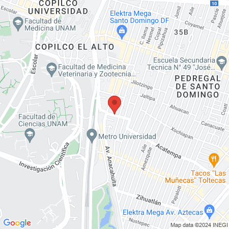 Ortopodología Puebla map