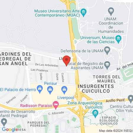 Jesús Vazquez Cortez map