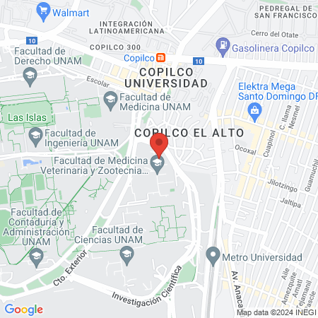 Hospital Veterinario de Especialidades en Fauna Silvestre y Etología Clínica map