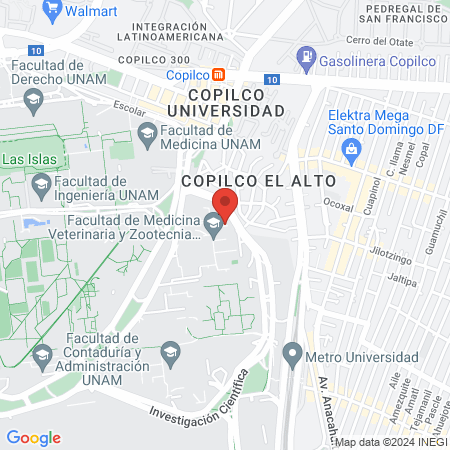 MCZE Hospital para Équidos map