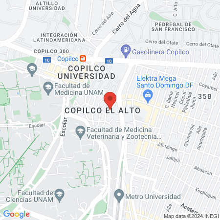 Clínica Veterinaria del Sur map