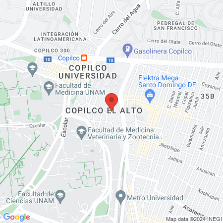 Clínica Veterinaria del Sur. Cirugías Rayos X map