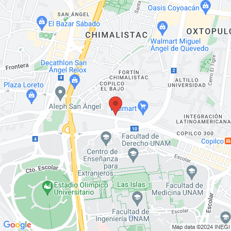 Bonita salón y uñas map