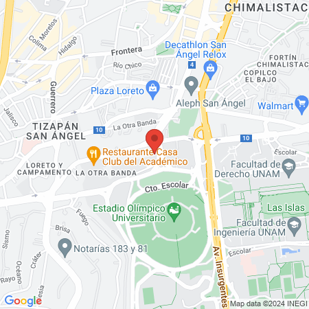 ElParque Wellness Center map