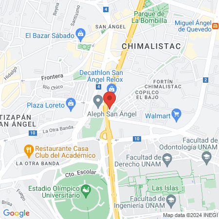 Orthodon De Mexico Sc map