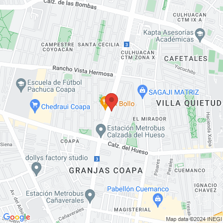 The Dolls Factory Salón map