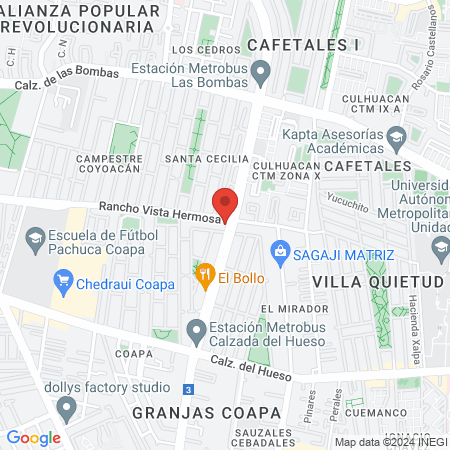 Consultorio Dental Cooldent Vista Hermosa map