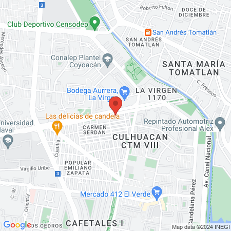 "Turquesa" Estetica y SPA map