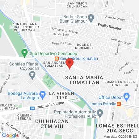 Barbería La Chingona map