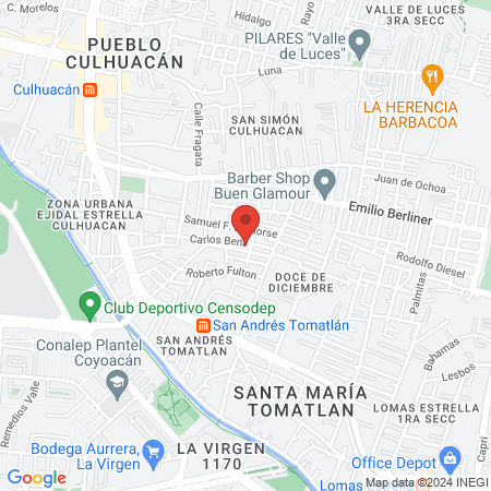 Centro de masajes Terapéuticos y de Rehabilitación. map