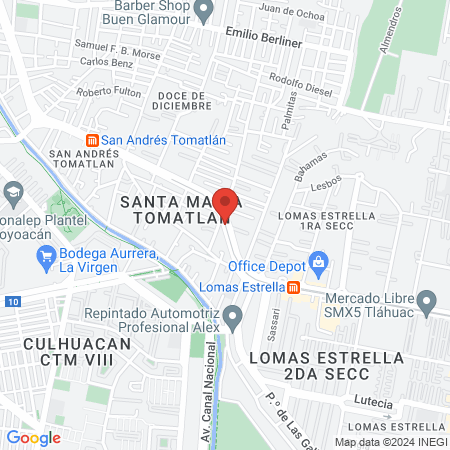 Salón Perla Spa Barbería map