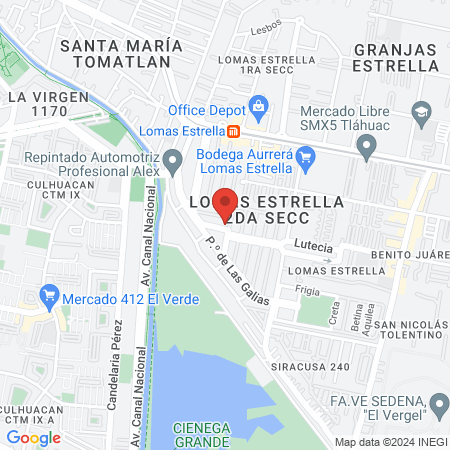 NPC Servicios de Salud map