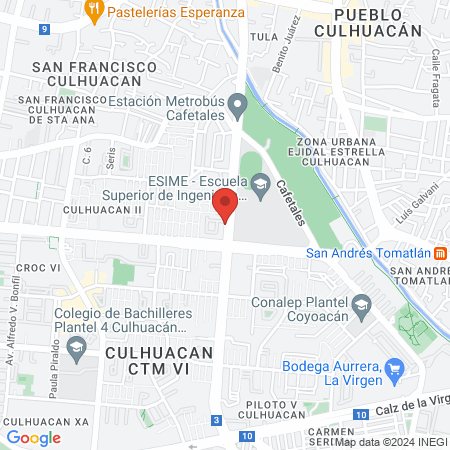 Hospital Veterinario del Sur map