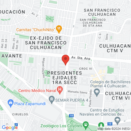 Estudio Kangoo Club Mx map