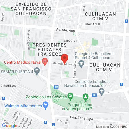 Clinica dental Pro Dental. map