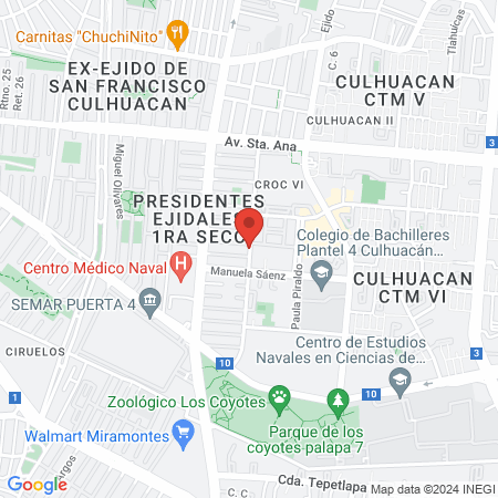 Consultorio Dental map