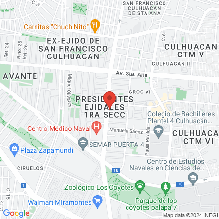 C.D. Itzayana Jiménez map