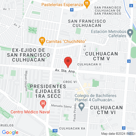 Centro Dental Coyoacán Clínica Dental map