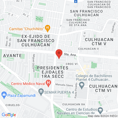 Dr Ernesto Paz Zamora map