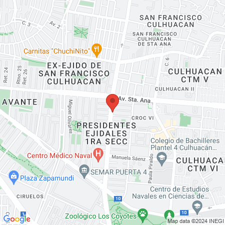 Consultorios de especialidades y farmacia NB map