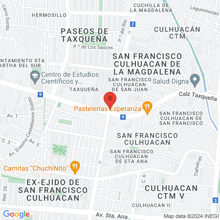 Clínica InnovaDentMx map