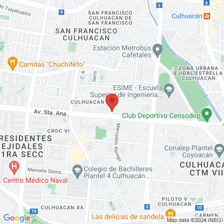 Estética Unisex Karina map