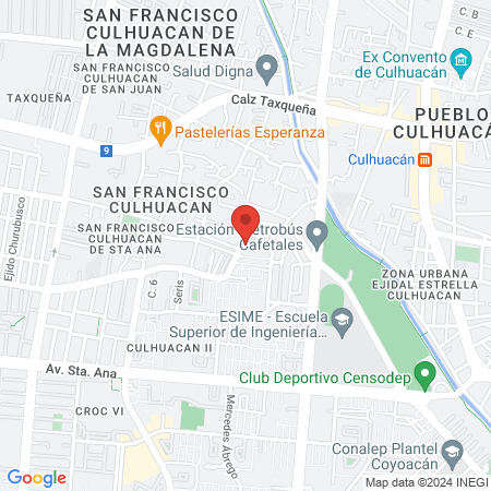 Veterinaria y estetica canina "ROCINANTE VET" map