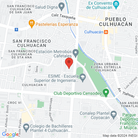 Consultorio veterinario map