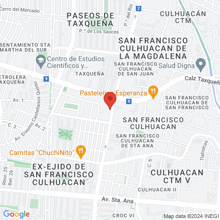 Centro de Atención Canina Dr. Alfonso Angellini de la Garza map