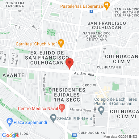 QuiroDental Santa Ana map