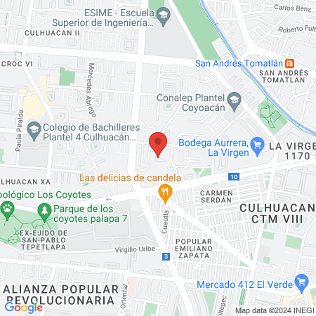 Mia Original Nails map