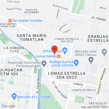 VETERINARIA BENJI LOMAS ESTRELLA map