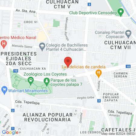 De la Mora Ochoa Renato map