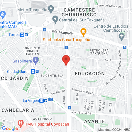 Consultorio Dental map