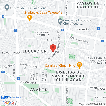 Vazquez Bravo Guillermo Dr map