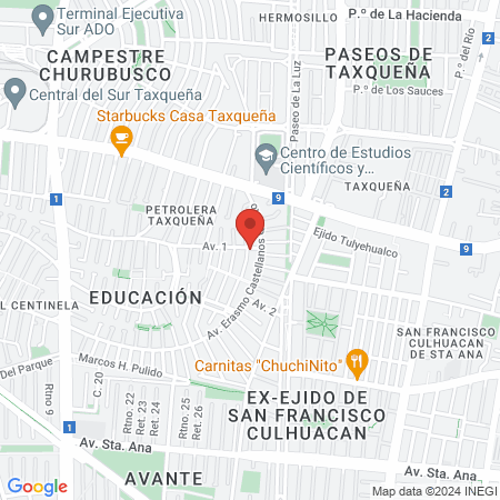 Consultorio dental map