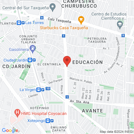 CONSULTORIO MEDICO DE MEDICINA ALTERNATIVA map