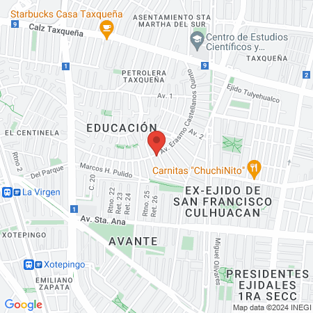 Dentista ofelia map