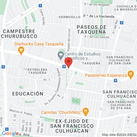 Clínica Veterinaria Palo Verde map