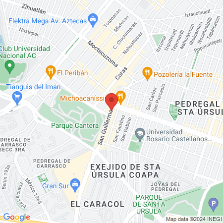 Olimpus GYM Santa Ursula map