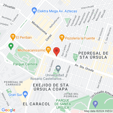 Consultorio veterinario El Perro Verde map