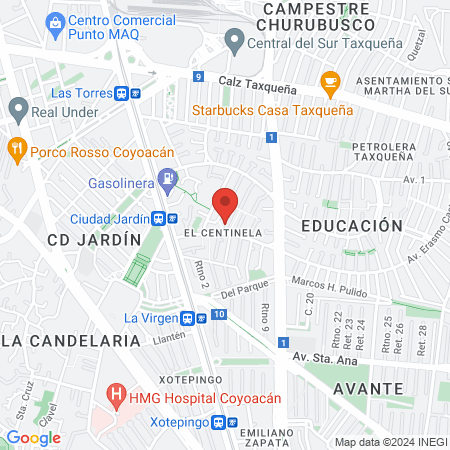 Hugo Paez Castro map